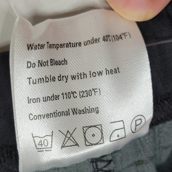 4ucycling Winter Sports Pants Black Reflective Silver Cylcing Men's 2XL 31 x 31 - Picture 6 of 8